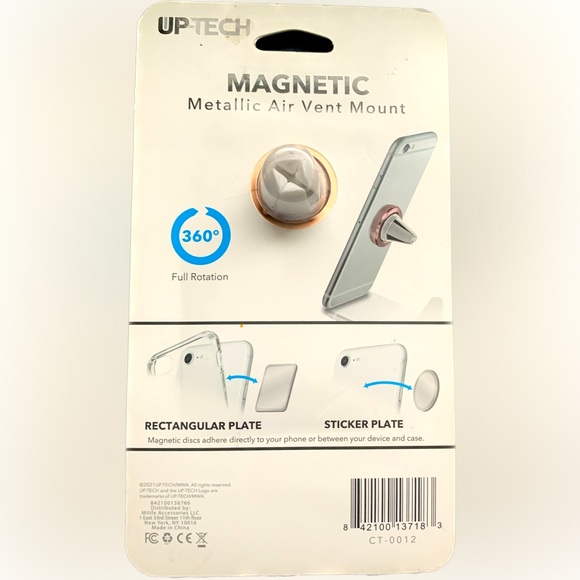 UP-TECH Magnetic Metallic Air Vent Mount - Picture 2 of 4
